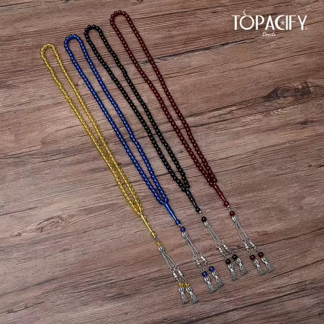 مسبحة بخيارات متعددة وسلاسل طرفية فضية اللون – H42-45F-2-1 — صورة المنتج 1 مسبحة بخيارات متعددة وسلاسل طرفية فضية اللون – H42-45F-2-1 — صورة المنتج 1